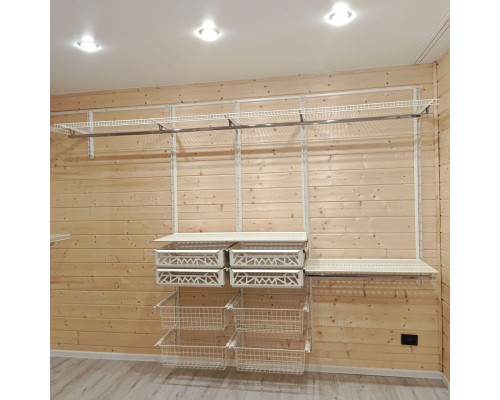 Корзина сетчатая выдвижная 600х450х190